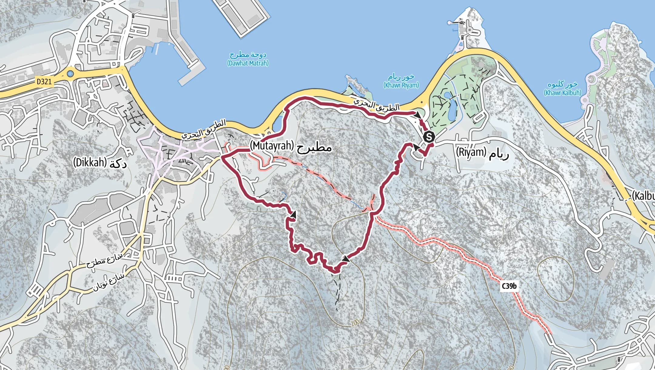 Route map
